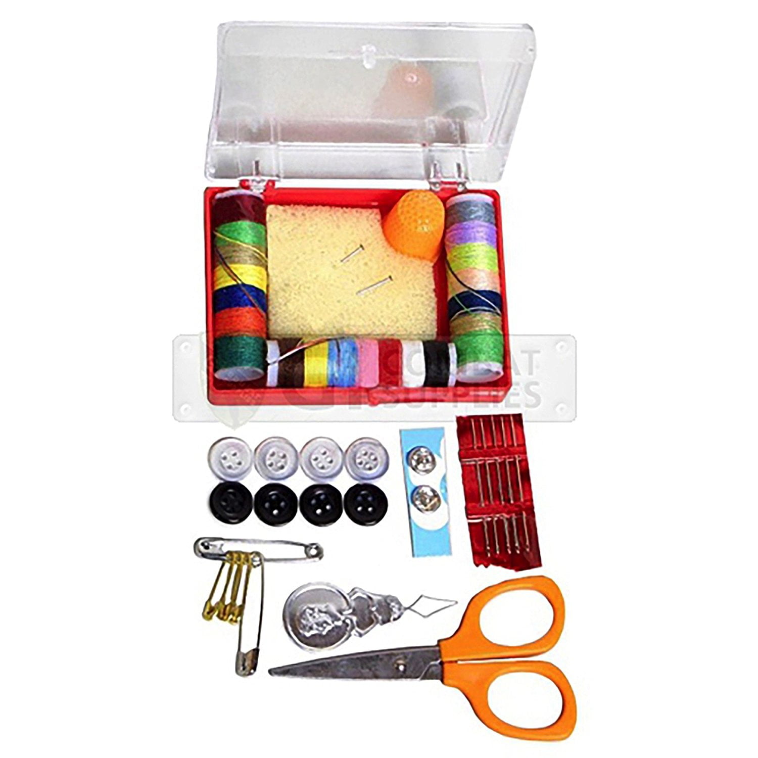 4-Pack Coghlans Sewing Kit 26-Piece Emergency Clothing Repair Kit for Camping