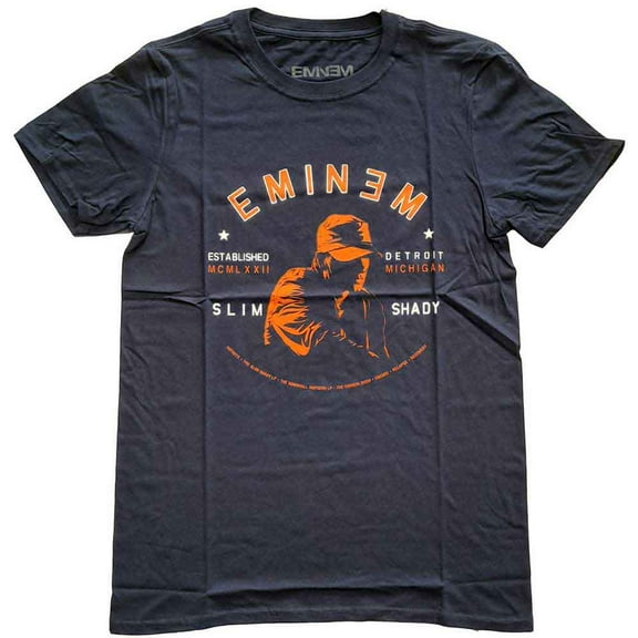 Eminem Unisex T-Shirt Detroit Portrait (XX-Large)
