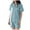 Blue, variant on GHSOHS Sleepwear Pajamas for Women Set Bridesmaid Pajamas Summer Cotton Short Sleeved Shorts Cardigan Cute Oversize Summer Home Clothing Two Piece Suit Outfits Nightwear Pj Lounge Sets Pj Sets