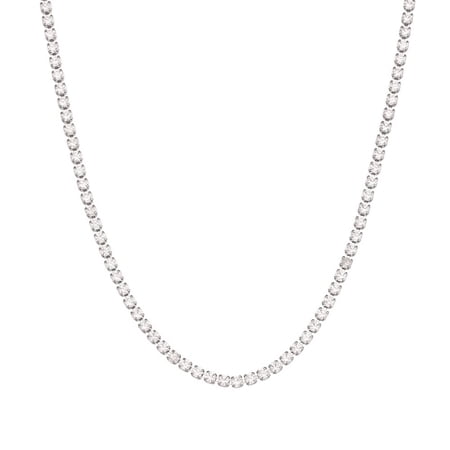 DESIGNICE 2026 New Chain Necklace Stainless Steel Gold Chain Anti Rust Hypoallergenic Silver Chain Necklace 3Mm Silver for Daily Wear Casual Outfits Layering Gift Ideas Accessories.