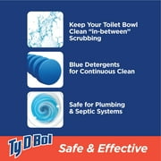 Ty-D-Bol Bleach-Free Toilet Bowl Cleaner Tablets, 1.4 oz, 5 Pack