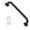 Black-20 Inch, variant on 36 Inch Black&Black Rubber Stainless Steel Bathroom Safety Grab Bar
