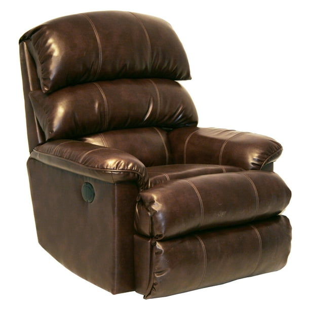 Catnapper Templeton Leather Power Wall Hugger Recliner - Walmart.com - Walmart.com