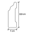 thumbnail image 4 of moldura tope colonial cherry 2.4 m, 4 of 4