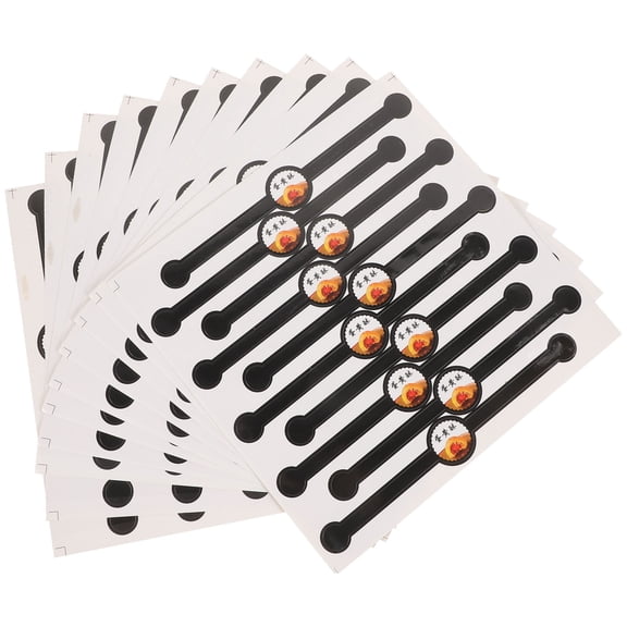 unbranded 10 Sheets of Decorative Baking Sealing Decals Self-adhesive Sticker Gift Sealing Stickers