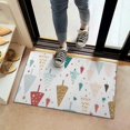 thumbnail image 2 of White Christmas Tree Pattern Door Rugs,Washable Non Slip Door Mats Indoor,Decorative Door Mats,Entry Mat Indoor for Entrance,Bedroom,Kitchen,Bathroom,16"x24", 2 of 6