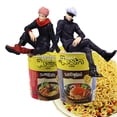 thumbnail image 2 of 13cm Jujutsu Kaisen Anime figura Gojo Satoru figura de acción Itadori Yuji Fushiguro Megumi figura muñeca coleccionable en miniatura Juguetes Gong Bohan LED, 2 of 2