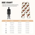 thumbnail image 2 of Pajama Pants Women, Cartoon Hot Dog Print Funny Sweatpants Soft Sleep Lounge Pants, Casual PJ Bottoms Pants with Pockets, 2 of 5