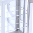 thumbnail image 4 of 1 Pce 1 12 Meubles Miniatures de Maison de Poupée Vitrine en Bois Blanc, 4 of 6
