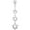 Silver, variant on Belly Button Ring Updated S Urgical Steel Belly Button Rings With Properly