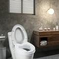 Raised Toilet Seat 300 Lbs Heavy Duty Elevated Toilet Seat with