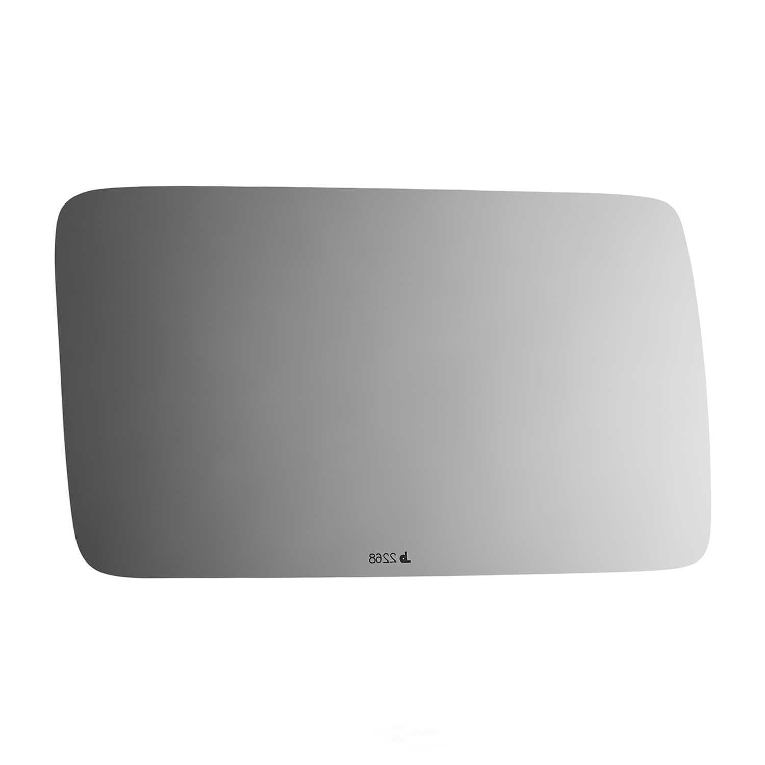 Burco Side View Mirror Replacement Glass - Clear Glass - 2268