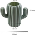 thumbnail image 5 of 3 Pack Cactus Cute Pencil Holders, Pen Cup Cactus Storage Containers Cactus Office Decor Desk Accessories, Pink & White & Green, 5 of 8