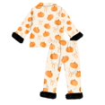 thumbnail image 5 of JAJAHO Girls Halloween Pajamas Fuzzy Trim Long Sleeve Sleepwear Button Down 2 Piece Pjs Set For Kids 3-14Y, 5 of 5