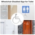 thumbnail image 4 of MasteelfCA Panneau de Toilette pour Fauteuil Roulant Handicapé Panneau de Toilettes pour Fauteuil Roulant Handicapé pour Exposition, 4 of 8