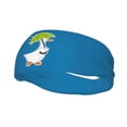 thumbnail image 2 of Uemuo Goose Holding an Umbrella Printed Sports Headbands for Men Women,Moisture Wicking Workout Headband, Sweatband Headbands,Non-slip Workout Gym Yoga Headband, 2 of 9