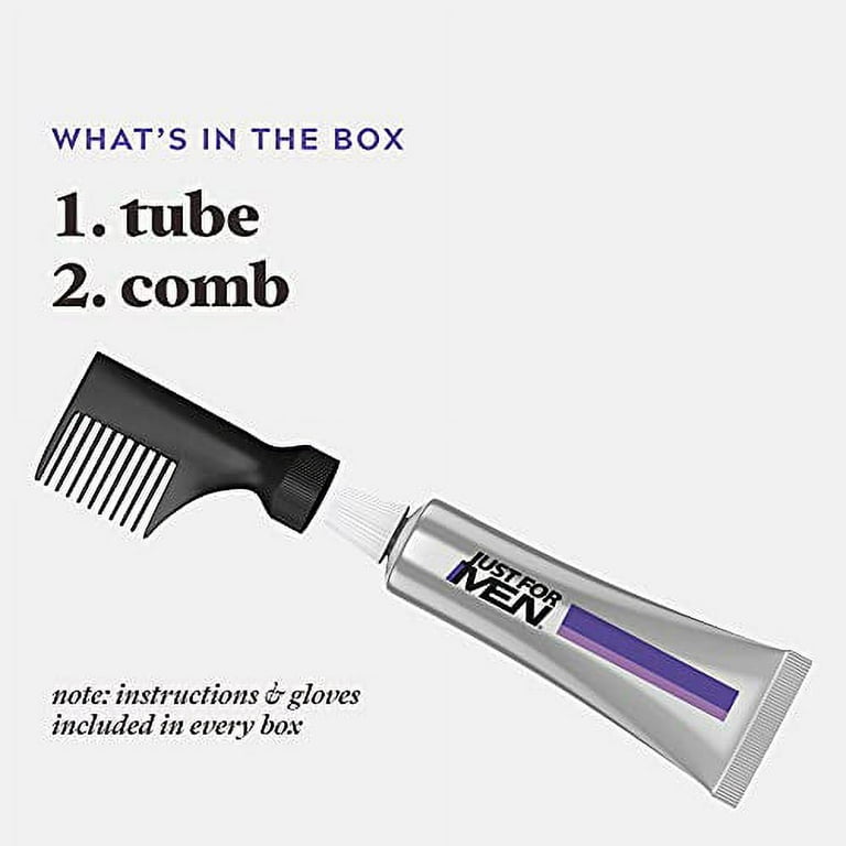 Just For Men Touch of Gray, Hair Coloring with Comb Applicator