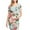 B, variant on Taqqpue Women's Maternity Dress Short Sleeve Crew Neck Bodycon Wedding Guest Pregnancy Dresses Printed Fitted Stretch Maternity Clothes Summer Boho Baby Shower Photoshoot