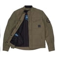 thumbnail image 3 of Indian Motorcycle Men's Harrison Wax Jacket, Khaki | 2833366, 3 of 9
