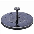 thumbnail image 1 of Solar Pump 1.5w Freestanding Floating Solar Bird Bath Water Pump_Perfect Gift, 1 of 5