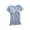 Nursing Tops-Light Blue, variant on Nursing Tops Built-in Bra Cotton Womens Pregnant Woman V-Neck Pullover Short Sleeved Casual White Stripe Breastfeeding Top Short Sleeved Round Neck Top Blue M