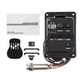 thumbnail image 2 of Ecualizador EQ Baoblaze Preamplificador Pieza de Repuesto para Guitarra Acústica Pastilla Piezoeléctrica, 2 of 8
