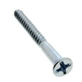 thumbnail image 3 of Bulldog Hardware #6 x 1 in. Phillips Flat Head Wood Screw, Zinc Plated (24 Pack), 3 of 8