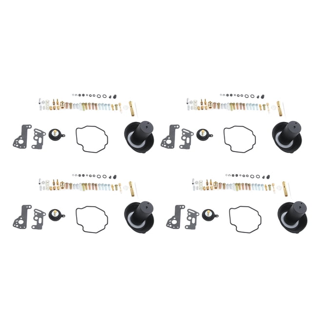 Neyseki Kit de reparación de carburador de motocicleta con reemplazo de diafragma de válvula de corte de aire para V?MAX 1200