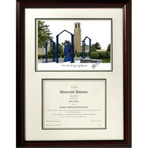 Campus Images MI979V Ferris State University Scholar Frame Print