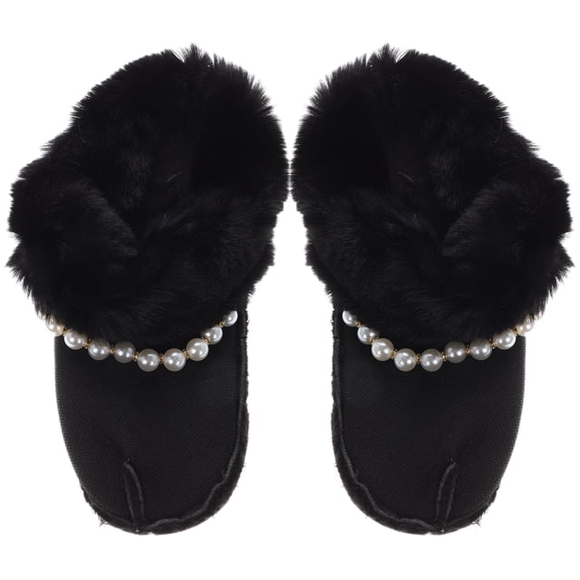 1 par de plantillas de felpa cálidas y acogedoras para zapatos de invierno, plantillas esponjosas y desmontables para hombres y mujeres, plantillas con agujeros.