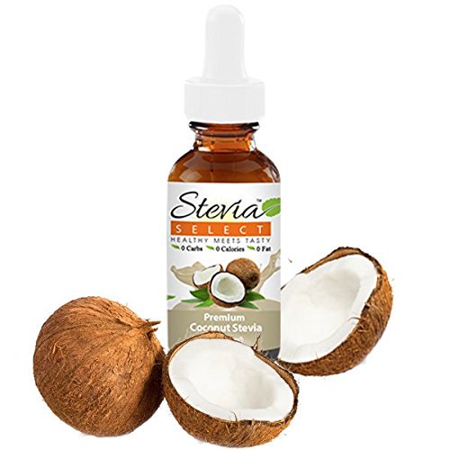 Stevia DropsStevia SelectStevia Liquid Coconut Keto Flavor Drops