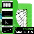 thumbnail image 4 of Tignapoo Portable Foldable Kids Soccer Goal Set for Indoor & Outdoor Training - 2-Pack with Accessories (Red), 4 of 6