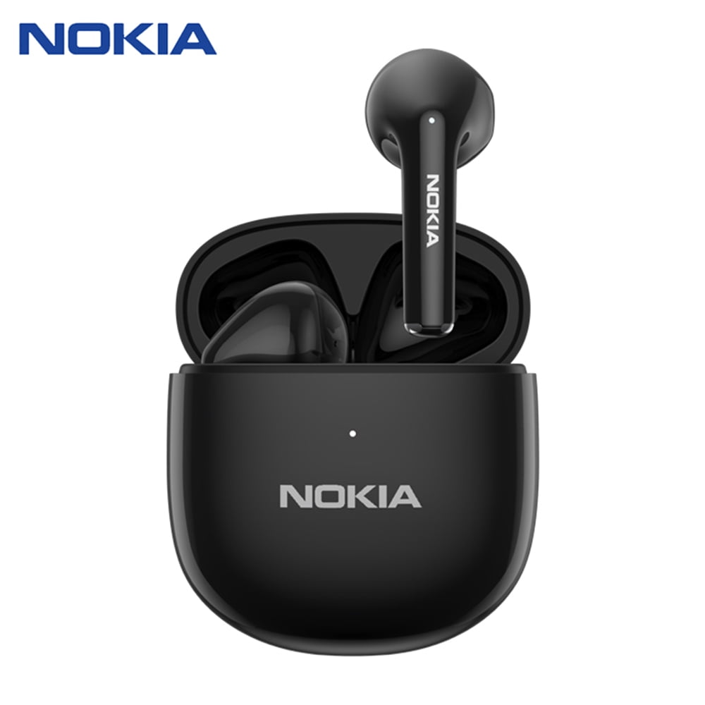 schildpad ventilator Op tijd NOKIA E3110 True Wireless BT Headphone Semi-in-ear Sport Music Earbuds  BT5.1 Chip Smart Touch Control Long Endurance Time Black - Walmart.com