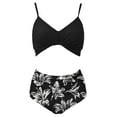 thumbnail image 2 of Lenago Womens Swimsuits Fashion Bikini Set Two Piece Swimsuit Printing Suspenders Swimwear Beachwear, 2 of 5