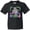 AB-Black, variant on Daytona Beach Florida Cute Swimming Manatee Youth T-Shirt