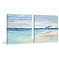 thumbnail image 2 of Parvez Taj Paradise Shore II Diptych, 2 of 7