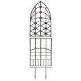 thumbnail image 4 of H Potter Garden Trellis Metal Iron Brown 23"W x 67"Tall, 4 of 6