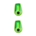 thumbnail image 2 of Greeniant Luz de noche Equipo de exterior de tamaño de bolsillo multicolor Mini antorcha Dormitorio Ganchos inteligentes Artesanía Lámpara LED Verde 2piezas, 2 of 6