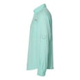 thumbnail image 3 of Men's Columbia PFG UPF 40 Tamiami™ II Long Sleeve Button-Down Shirt Color: Gulf Stream Size: S, 3 of 4