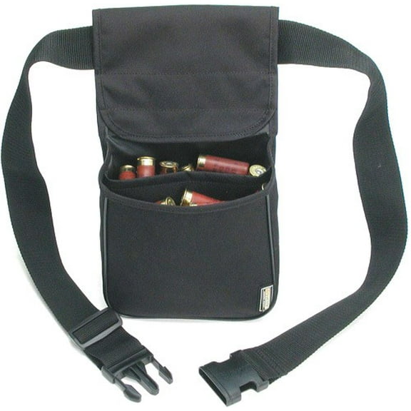 Drymate 2 Pocket Shotgun Shell Bag, Black, 50 Count