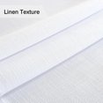 thumbnail image 2 of SHIQI-White Table Runners 36 Inches Long for Home Decor, Linen Textured Rustic Farmhouse Table Runner, Small Short Boho Coffee Table Runner, 13x36 Inches, White, 2 of 4