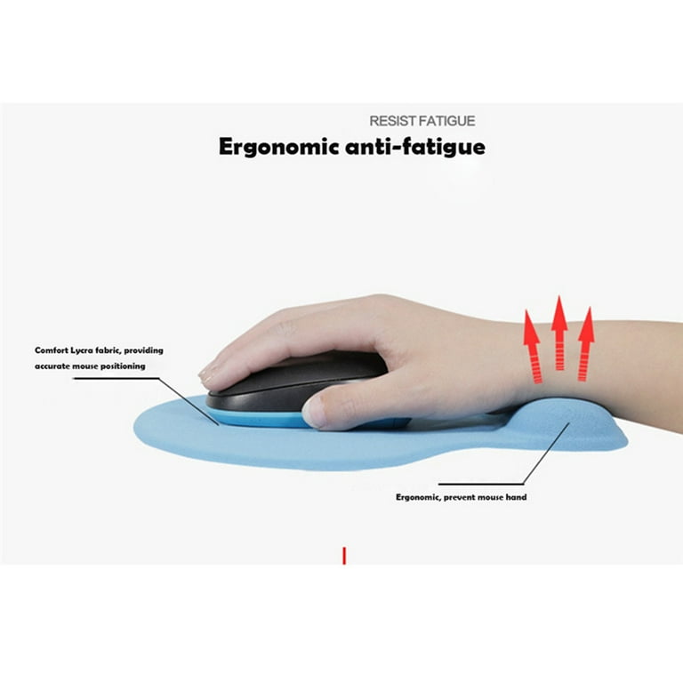 Silicone Anti-slip Wrist Pad Ergonomic Mouse Pad Comfort Wrist Pad