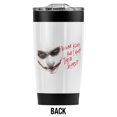 thumbnail image 2 of Batman Dark Knight/Joker Wanna Know Stainless Steel Tumbler 20 oz Coffee Travel Mug/Cup, Vacuum Insulated & Double Wall with Leakproof Sliding Lid | Great for Hot Drinks and Cold Beverages, 2 of 7