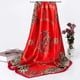 thumbnail image 4 of Sonducket Bufanda cuadrada de satén a la moda, chal portátil, adorno de cumpleaños, accesorio de vestir para fiesta informal, trabajo diario Accesorios de disfraces Rojo, 4 of 6
