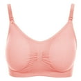 thumbnail image 1 of Women‘s Bra Wireless Maternity Seamless Front Buckle Breastfeeding Bra With Pads Plus Size, 1 of 4