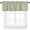 Green, variant on Black Boho Curtain Valance for Windows/Kitchen/Living Room/Bedroom, Bohemian Geometric Stripes Tribe Farmhouse Rod Pocket Window Treatment Short Drape Topper Small Tier Cafe Curtains Panel 54X18