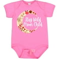 thumbnail image 3 of Inktastic Baby Stay Wild Moon Child Crescent Moon with Flowers Girls Baby Bodysuit, 3 of 5