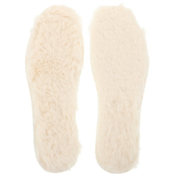 Plantillas de piel sintética acolchadas y gruesas para botas de invierno, para mujer y hombre, botas de nieve y pantuflas