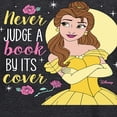 thumbnail image 3 of Disney Beauty & The Beast - Never Judge A Book By Its' Cover - Women's Lightweight French Terry Long Sleeve Shirt, 3 of 5