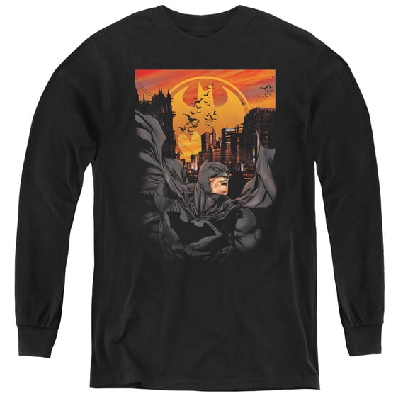 Batman - Always On Call - Youth Long Sleeve Shirt - Medium